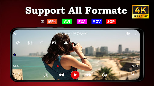 Android application HD Video Player screenshort
