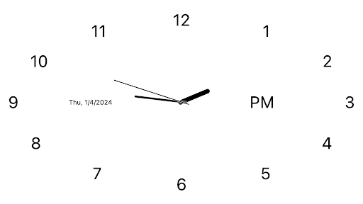 E Ink Clock Screen 3