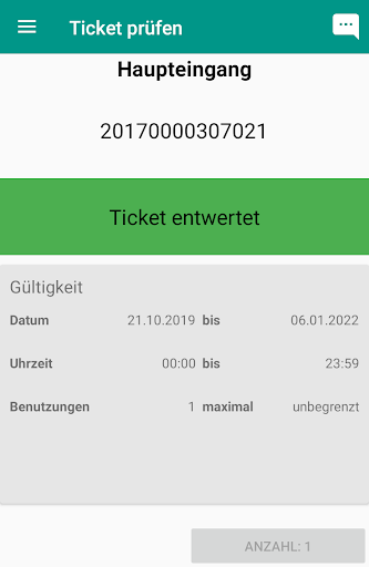Android application KORONA.entry-mobile screenshort