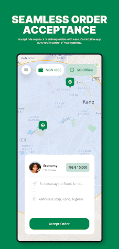 GO Ride Driver Screen 2