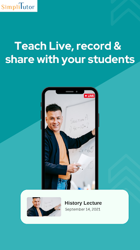 SimpliTutor - A Teaching app Screen 2
