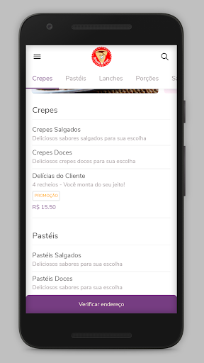 Delicias do Crepe Screen 2