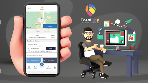 TotalApp Prestadores Screen 3