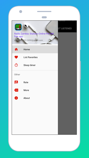 Android application Radio Zambia + Radio Zambia FM screenshort