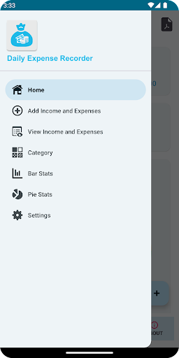 Daily Expense Recorder Screen 2