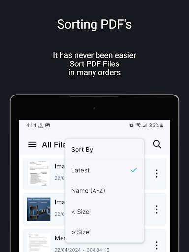 PDF Reader - PDF View, Read screenshot 10