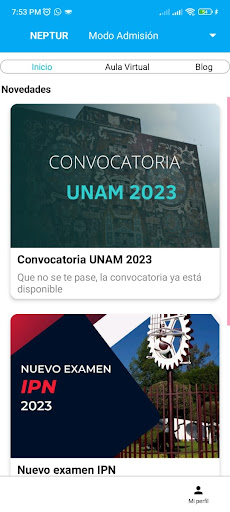 NEPTUR GT - Admisión IPN, UNAM Screen 2