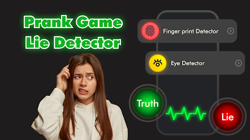 Android application Lie Detector - Lie Test Prank screenshort
