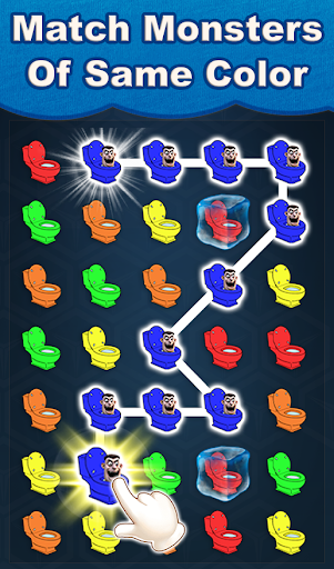 Toilet Monster Matching Game Screen 2