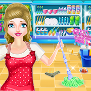 Supermarket Cleaning Games For Girls 2020