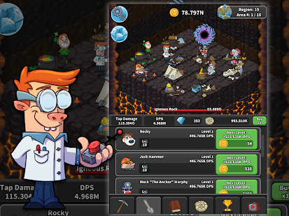 Tap Tap Dig: Idle Clicker Game Screenshot