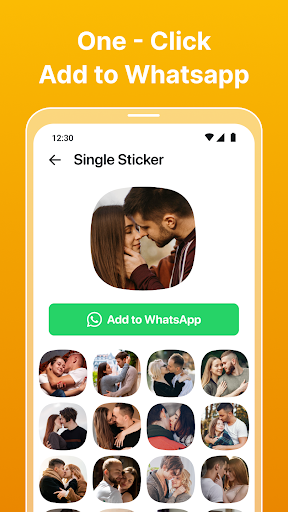 Romantic Stickers for WALove screenshot 8