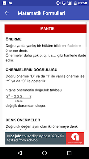 Matematik Ders Notları Screen 3