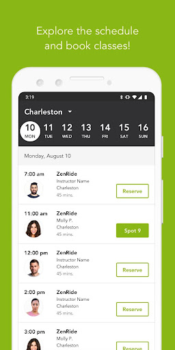 Zenergy Cycling Screen 3