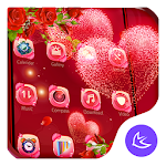 Cover Image of Tải xuống Red rose love-APUS launcher free theme 264.0.1001 APK