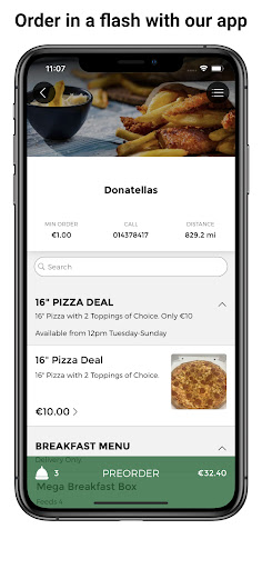 Donatellas Take Away Screen 2