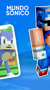 Sonic Mod e Skins Minecraft