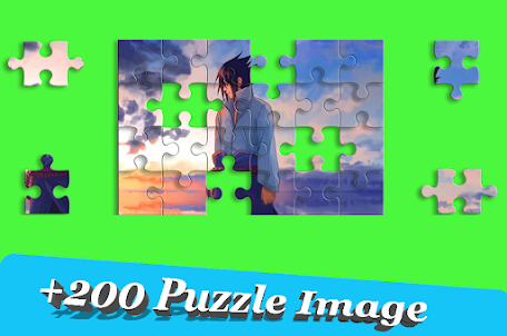 Puzzle Uchiha Sasuke Wallpaper