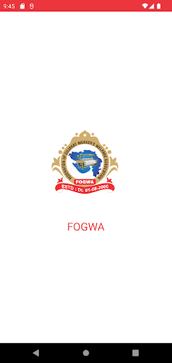 Android application FOGWA screenshort