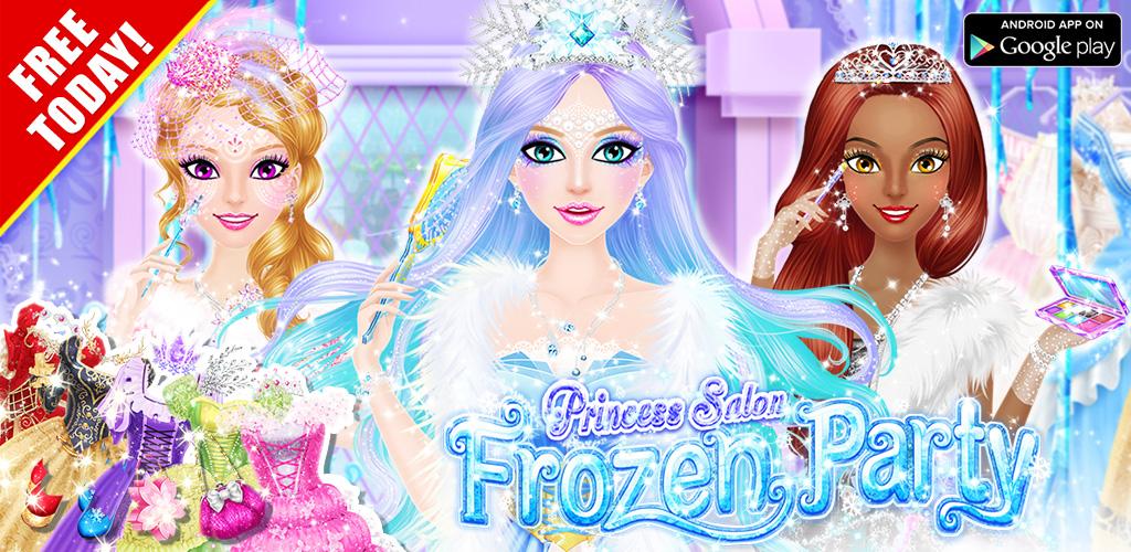 Princess Salon Frozen Party. Princess Salon Старая версия. Ледяная принцесса (6+). Тайм принцесс приложение.