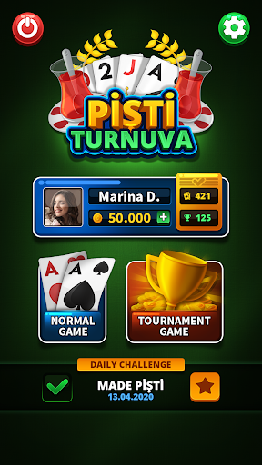 Pisti Tournament - Offline androidhappy screenshots 1