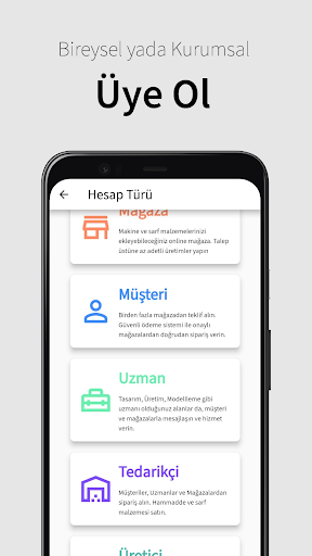 Android application Parkur Network screenshort