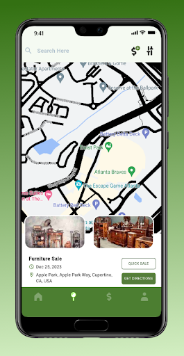 Android application Garage Sale Insiders screenshort