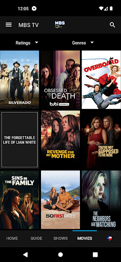 Screenshot of MBS TV