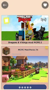 Dragons & Vikings mod MCPE