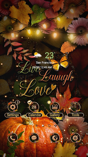 Android application Live Laugh Love - Wallpaper screenshort