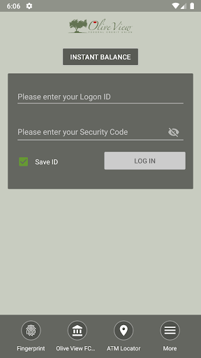 Olive View FCU Screen 2