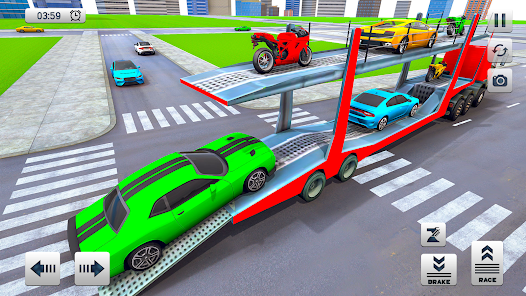 Car Transport Transporter Game 1