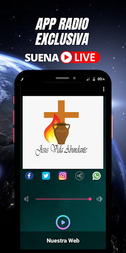Android application Jesus vida abundante screenshort