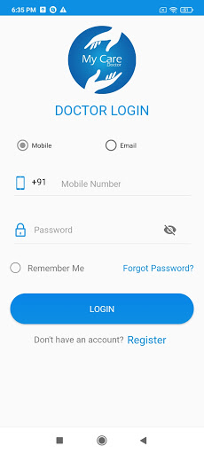 Android application MyCare Doctor - Online Doctor screenshort