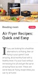 screenshot of Air Fryer Oven Recipes App