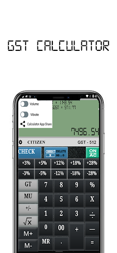 CITIZEN and GST CALCULATOR