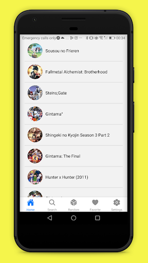 Android application Anime Exp screenshort