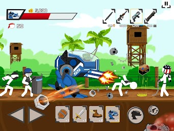 Stickman maverick : bad boys killer