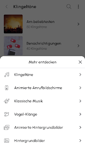 Klingeltöne für Android™ Ekran görüntüsü