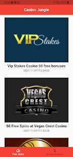 No Deposit Bonuses Casino v1.2.21 (Unlimited Money) Free For Android 1