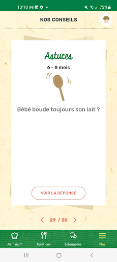 Android application BlédiPOP screenshort