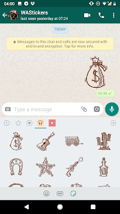 Western Cowboy Emoji Stickers for Whatsapp Screenshot