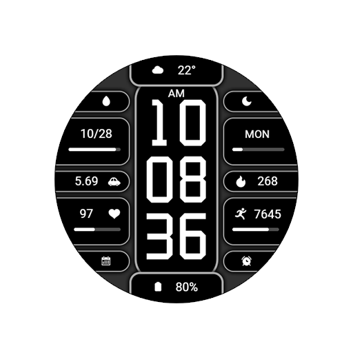 White ink Function For Wear OS Logo