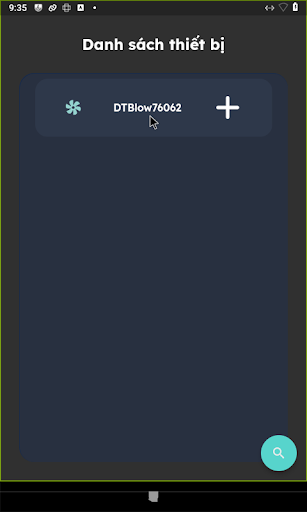 Android application DTBlow screenshort
