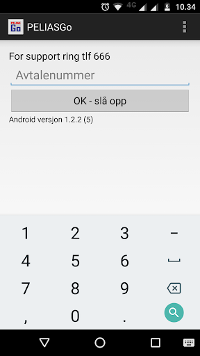 Android application PELIAS Go screenshort