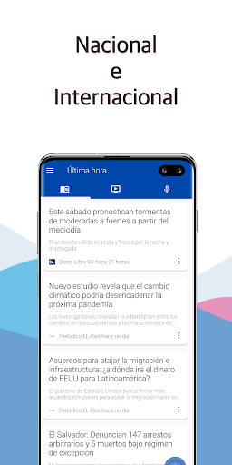 El Salvador Noticias & Podcast Screen 3