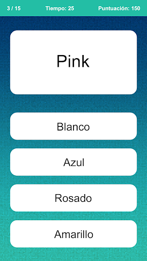 Juego para aprender inglés Screen 3