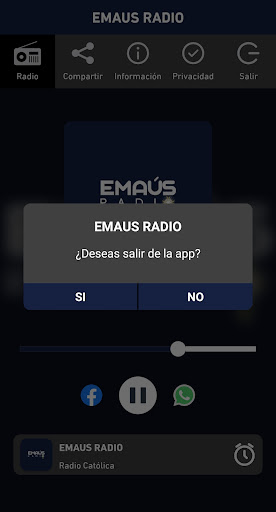 Emaús Radio Screen 2
