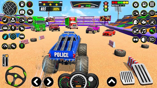 Police Monster Truck Derby 1