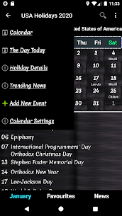 US Holiday Calendar 2021 2